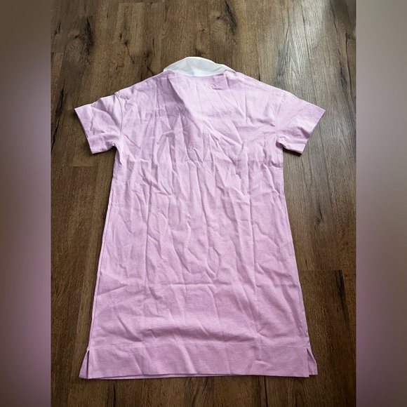 NWT EVERLANE THE ORGANIC COTTON PINK POLO DRESS Size Small - Picture 7 of 7